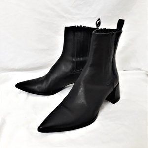 ZARA WOMAN 36 ankle leather boots Euro 36 / US 6